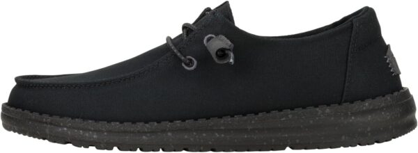 Hey Dude Women's Wendy Canvas Mono | Women’s Shoes | Women’s Slip-on Loafers | Comfortable & Light-Weight - Image 2
