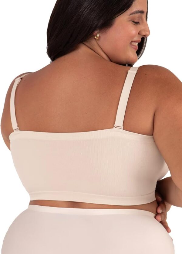 SHAPERMINT Strapless Bra - Bandeau top, Strapless Bras for Women, Plus Size Lingerie for Women, Free Clear Bra Straps - Image 7