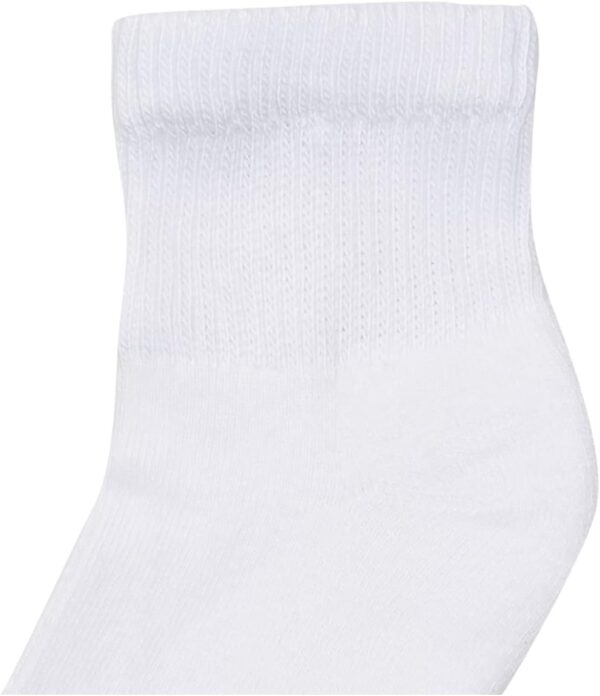 Hanes Women's Ultimate Comfort Toe Seamed Ankle Socks Pack Of 6 - Image 4