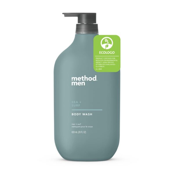 Method Body Wash, Sea + Surf, Paraben and Phthalate Free, Biodegradable Formula, 28 oz, (Pack of 1) - Image 2
