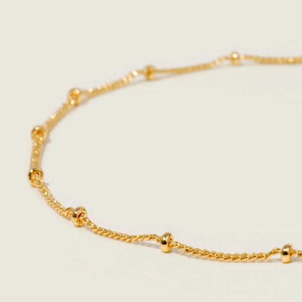 MEVECCO Anklet for Women Gold Chain 14K Gold Plated Dainty Boho Beach Summer Simple Foot Jewelry Ankle Bracelet - Image 7