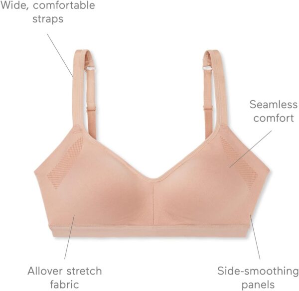 Warner's Women's Easy Does It® Underarm-smoothing With Seamless Stretch Wireless Lightly Lined Comfort Bra Rm3911a - Image 6