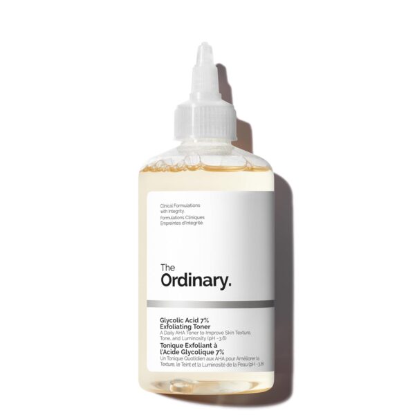 The Ordinary Glycolic Acid 7% Exfoliating Toner, Brightening and Smoothing Daily Toner for More Even-Looking Skin Tone - Image 2