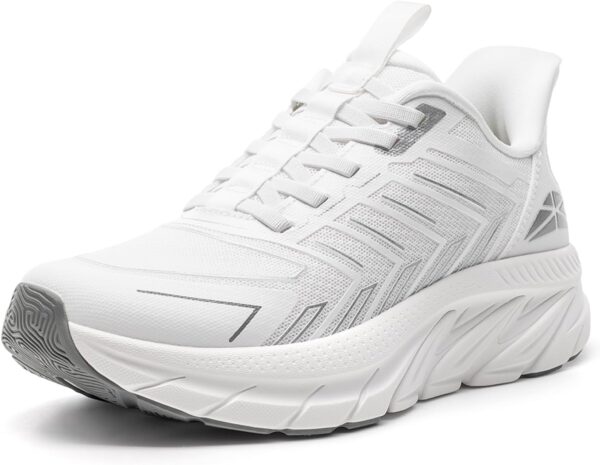 Women's Slip On Walking Shoes Running Comfortable Tennis Breathable Non Slip Athletic Gym Workout Cross Training Fashion Sneakers - Image 2