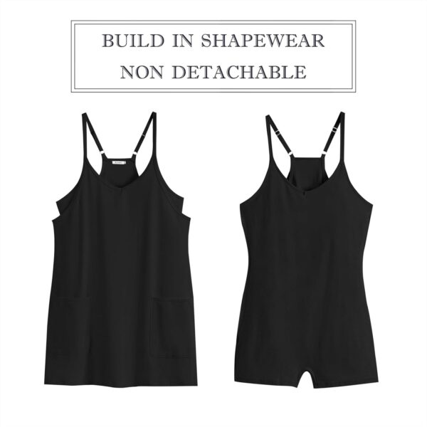 ANRABESS Women Athletic Dress Summer Tennis Workout Active Sports Mini Romper Dress Built in Shorts Travel Vacation Clothes - Image 7