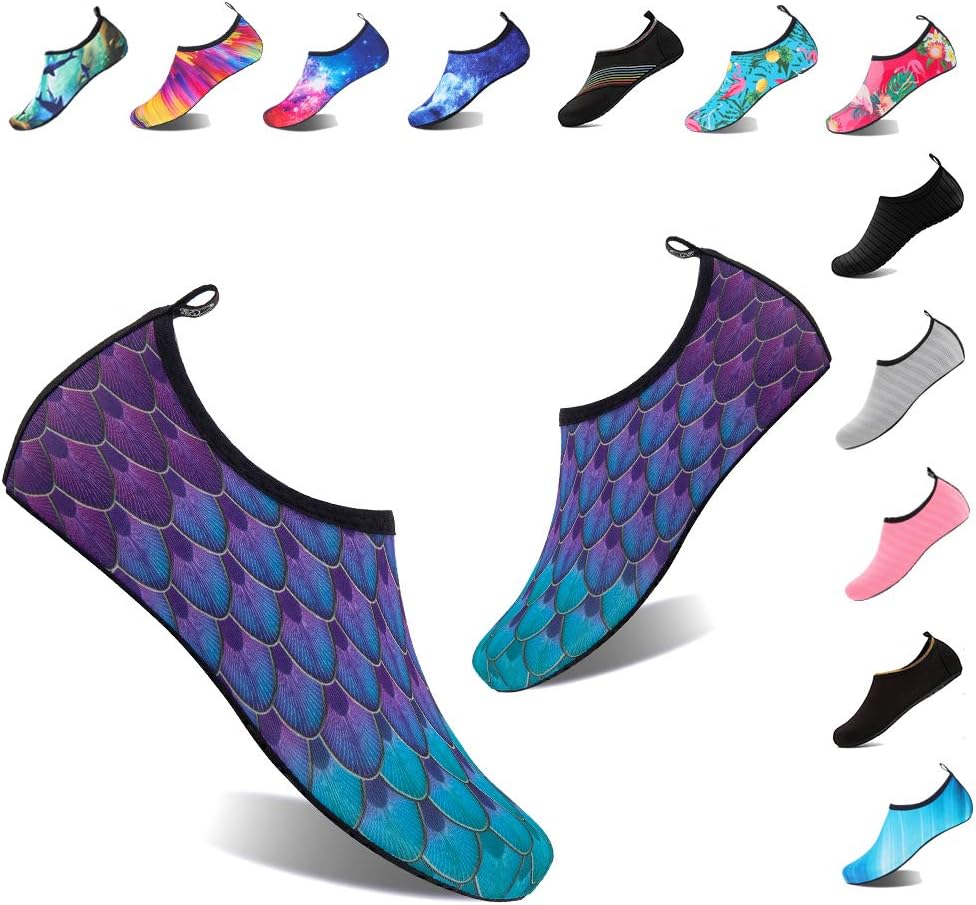 YALOX Water Shoes Women's Men's Outdoor Beach Swimming Aqua Socks Quick-Dry Barefoot Shoes Surfing Yoga Pool Exercise - Image 2