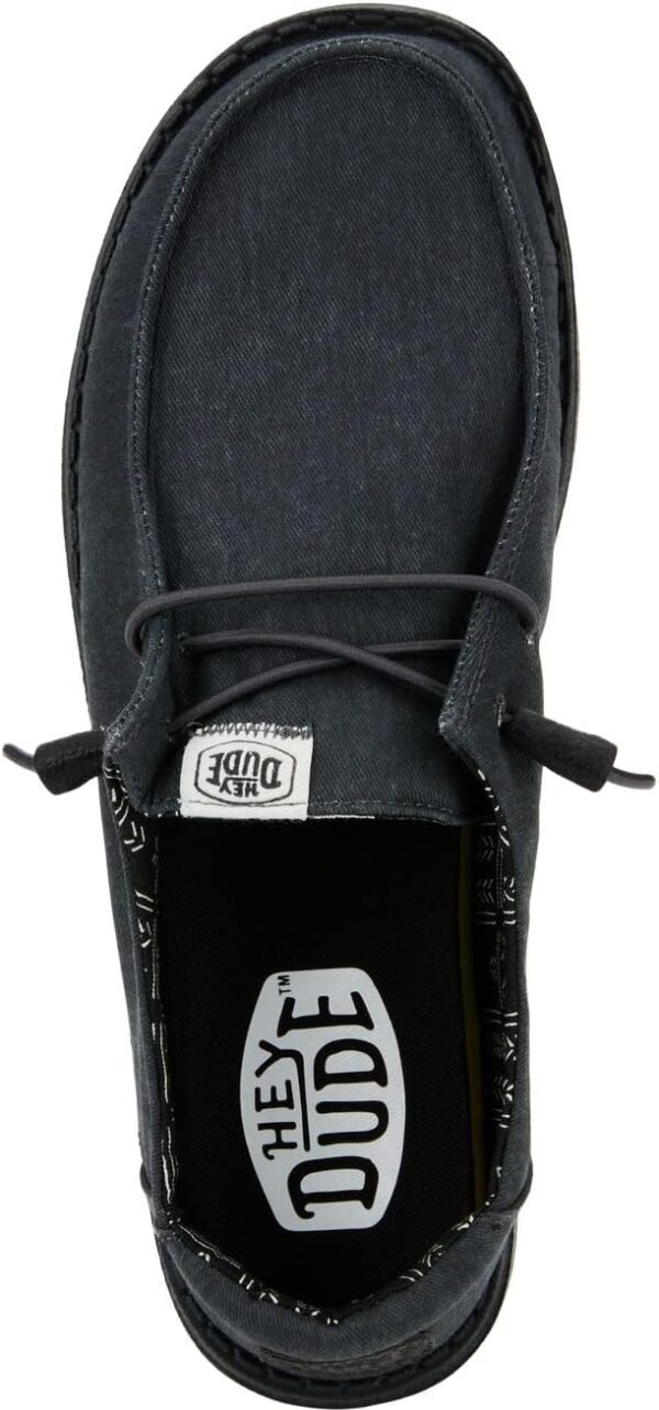 Hey Dude Women's Wendy Chambray Lace-Up Loafer - Image 3