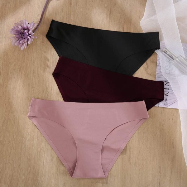 FINETOO 6 Pack Women’s Seamless Hipster Underwear No Show Panties Invisibles Briefs Soft Stretch Bikini Underwears XS-XL - Image 6