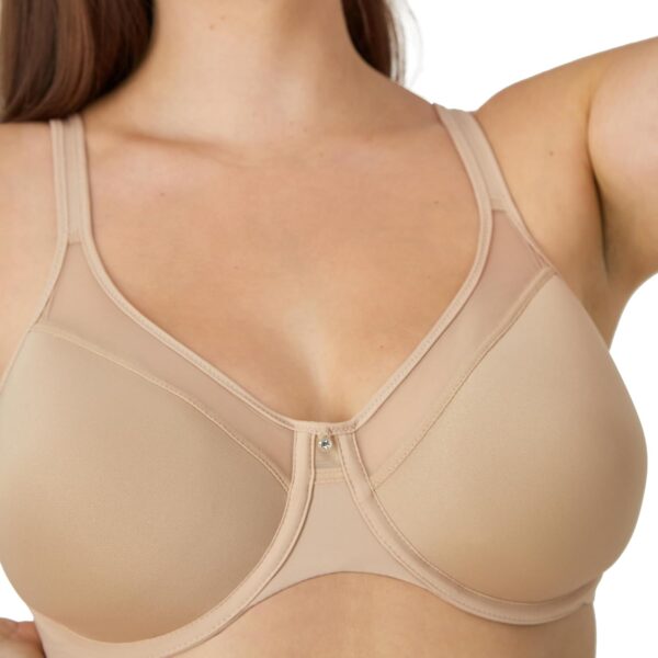 Bali Women's Underwire, One Smooth U Ultra Light T-Shirt, Convertible Bra - Image 4
