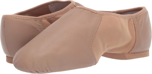 Bloch Women's Neo-Flex Slip-On Leather Jazz Shoes Neoprene Slip-On Split Sole with EVA Forefoot and Heel Pads, High Durability, Superior Fit, Flexibility, Step Dancing - Image 9