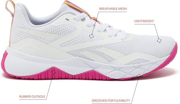 Reebok Women's NFX Trainer Sneaker, Athletic Gym or Workout Shoes for Women - Image 3
