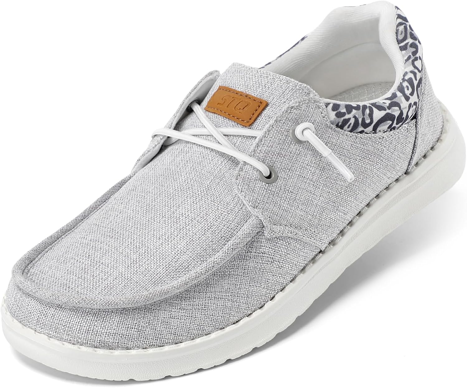 STQ Women's Lace up Loafers丨Orthopedic Comfotable Ultralight Boat Casual Shoes with Arth Support - Image 2