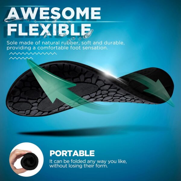 SIMARI Water Shoes for Women Men Swim Aqua Socks Beach Pool Essentials Barefoot Surf River Boat Kayak Sea Yoga Sand Exercise Sport Accessories Breathable Quick-Dry Adult Youth Kid Size SWS001 - Image 5