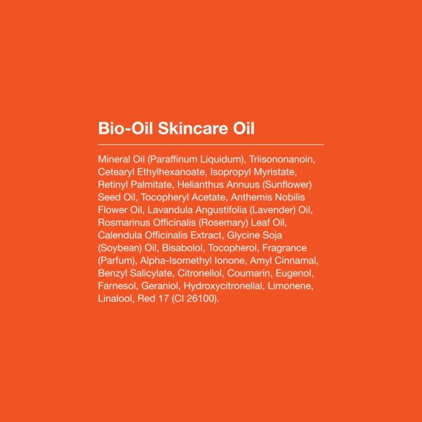 Bio-Oil Skincare Body Oil Serum, Face and Body Moisturizer with Vitamin E & A, for Scars, Stretch Marks, Sensitive Skin, All Skin Types, Dermatologist Recommended, Non-Comedogenic, 2 Oz - Image 9