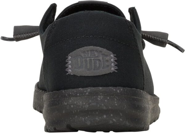 Hey Dude Women's Wendy Canvas Mono | Women’s Shoes | Women’s Slip-on Loafers | Comfortable & Light-Weight - Image 6