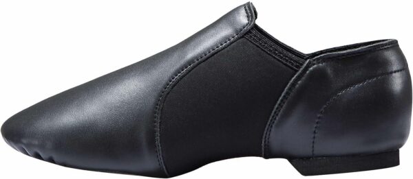 Dynadans Women's Leather Upper Slip-on Jazz Shoe - Image 6