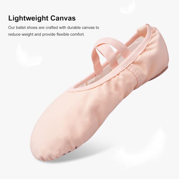 Stelle Ballet Shoes for Women Girls Canvas Ballet Slipper Dance Shoes Yoga Shoes - Image 4