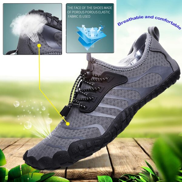 Water Shoes Mens Women Barefoot Shoes Quick Dry Aqua Outdoor Sports for Swim Pool Beach Surf Walk Water Yoga River Lake Hiking Kayaking - Image 3