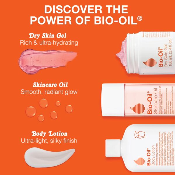 Bio-Oil Skincare Body Oil Serum, Face and Body Moisturizer with Vitamin E & A, for Scars, Stretch Marks, Sensitive Skin, All Skin Types, Dermatologist Recommended, Non-Comedogenic, 2 Oz - Image 8