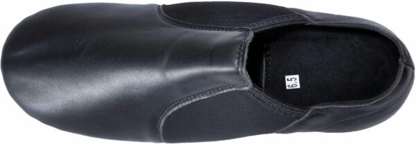 Dynadans Women's Leather Upper Slip-on Jazz Shoe - Image 7