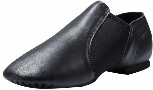 Dynadans Women's Leather Upper Slip-on Jazz Shoe - Image 2