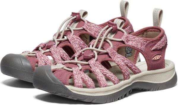 KEEN Women's Whisper Closed Toe Durable Comfortable Easy On Washable Adventure Sandals - Image 5