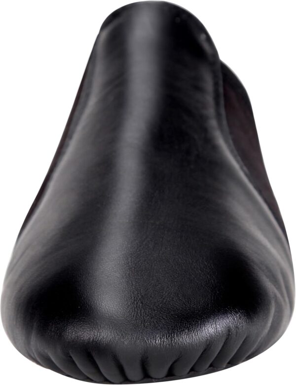 Linodes Unisex Leather Upper Jazz Shoe Slip-on for Women and Men's Dance Shoes - Image 3