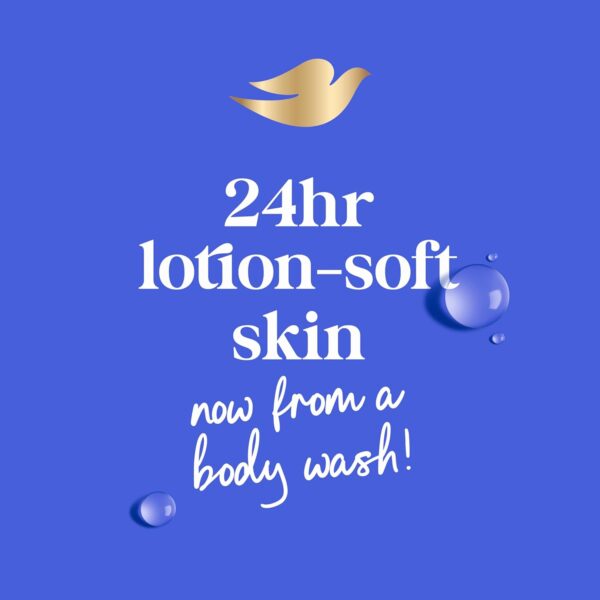 Dove Body Wash Deep Moisture for 24hr Lotion-Soft Skin Moisture Moisturizing Skin Cleanser with No Sulfates No Parabens 30.6 oz - Image 13