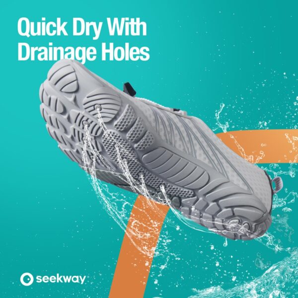 SEEKWAY Water Shoes Men Women Adult Quick-Dry Aqua Sock Barefoot for Beach Swim River Pool Lake Hiking Kayaking Surfing - Image 6
