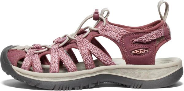 KEEN Women's Whisper Closed Toe Durable Comfortable Easy On Washable Adventure Sandals - Image 4