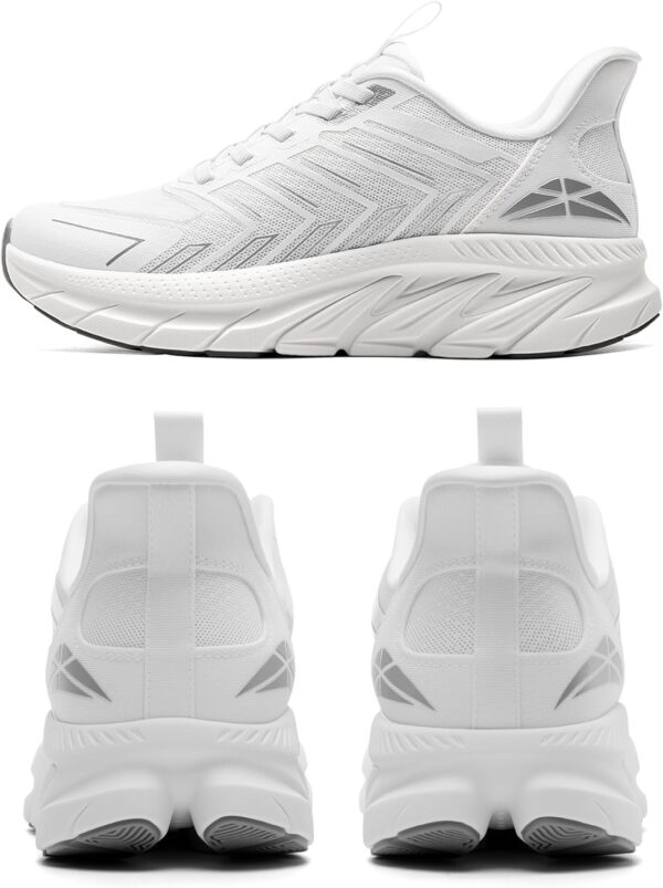 Women's Slip On Walking Shoes Running Comfortable Tennis Breathable Non Slip Athletic Gym Workout Cross Training Fashion Sneakers - Image 8