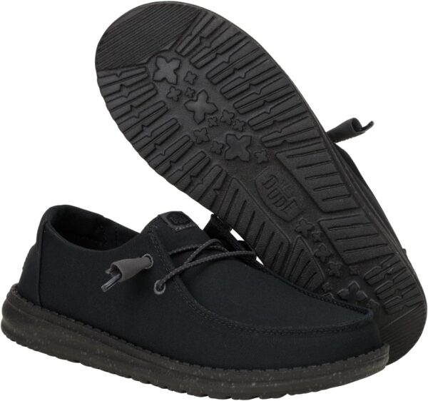 Hey Dude Women's Wendy Canvas Mono | Women’s Shoes | Women’s Slip-on Loafers | Comfortable & Light-Weight - Image 4