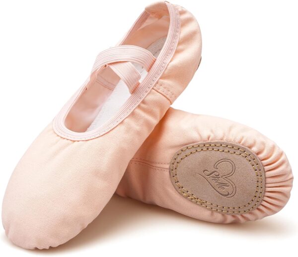 Stelle Ballet Shoes for Women Girls Canvas Ballet Slipper Dance Shoes Yoga Shoes - Image 2