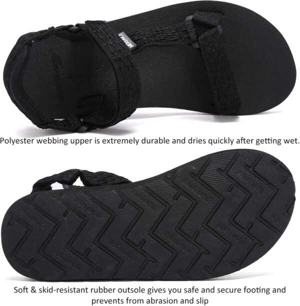 CIOR Women's Sport Sandals Hiking Sandals with Arch Support Yoga Mat Insole Outdoor Light Weight Water Shoes - Image 7