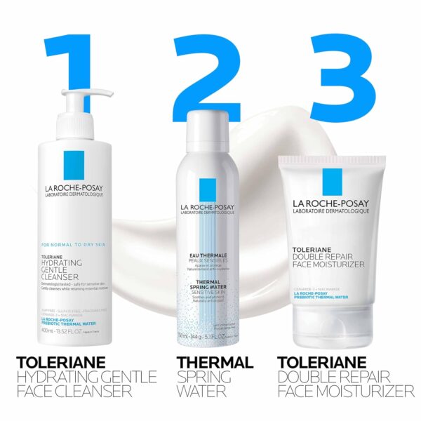 La Roche-Posay Toleriane Double Repair Face Moisturizer, Daily Moisturizer Face Cream with Ceramide & Niacinamide for All Skin Types, Immediate Comfort & Long Lasting Hydration, Fragrance Free - Image 9