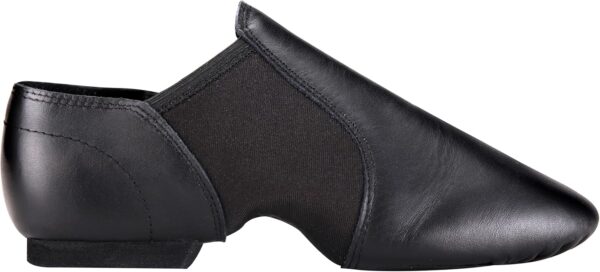 Linodes Unisex Leather Upper Jazz Shoe Slip-on for Women and Men's Dance Shoes - Image 4