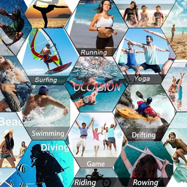Water Shoes Mens Women Barefoot Shoes Quick Dry Aqua Outdoor Sports for Swim Pool Beach Surf Walk Water Yoga River Lake Hiking Kayaking - Image 7