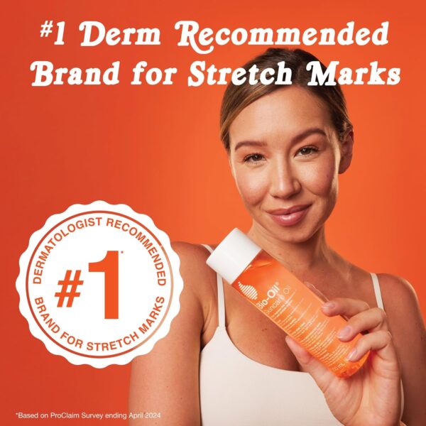 Bio-Oil Skincare Body Oil Serum, Face and Body Moisturizer with Vitamin E & A, for Scars, Stretch Marks, Sensitive Skin, All Skin Types, Dermatologist Recommended, Non-Comedogenic, 2 Oz - Image 3