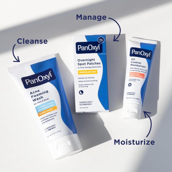 PanOxyl Acne Foaming Wash Benzoyl Peroxide 10% Maximum Strength Antimicrobial, 5.5 Oz - Image 11