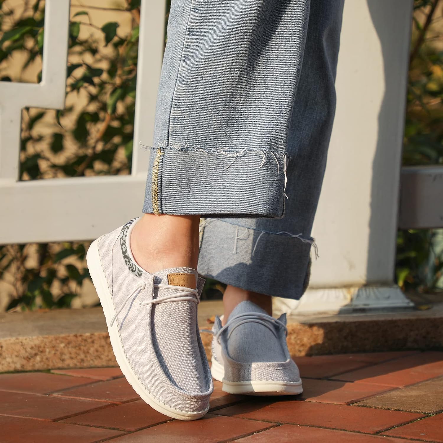STQ Women's Lace up Loafers丨Orthopedic Comfotable Ultralight Boat Casual Shoes with Arth Support - Image 9
