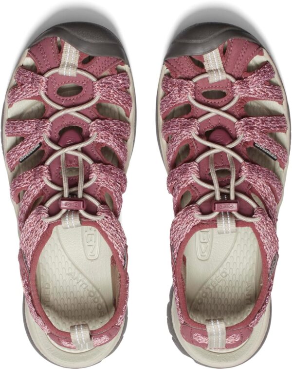 KEEN Women's Whisper Closed Toe Durable Comfortable Easy On Washable Adventure Sandals - Image 6