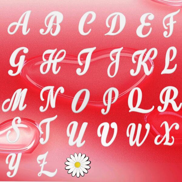 Hroatpk 2pcs Charms for Bogg Bag, Letter Charms Decorative Alphabet Lettering Accessories Insert Compatible With Beach Bag, Rubber Tote - Image 8
