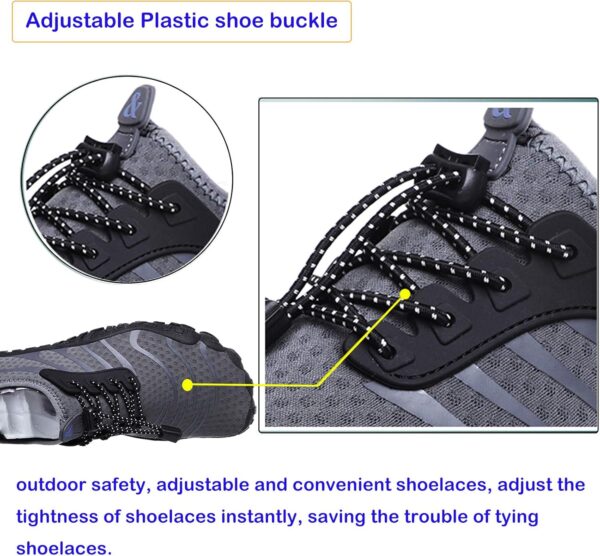 Water Shoes Mens Women Barefoot Shoes Quick Dry Aqua Outdoor Sports for Swim Pool Beach Surf Walk Water Yoga River Lake Hiking Kayaking - Image 5
