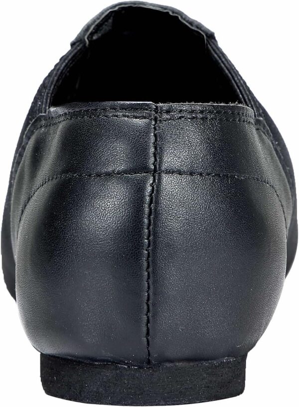 Dynadans Women's Leather Upper Slip-on Jazz Shoe - Image 4