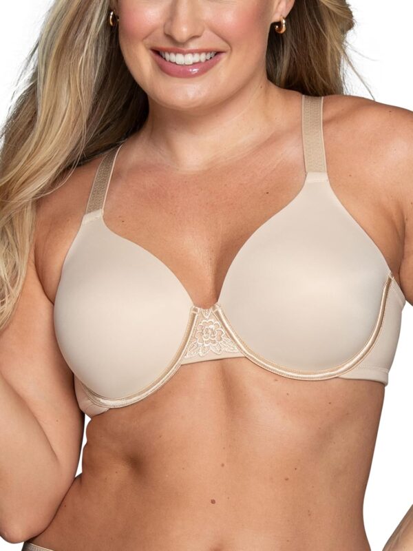 Vanity Fair Women's Full Figure Beauty Back Smoothing Bra, 4 Way Stretch Fabric, Lightly Lined Cups up to H - Image 2