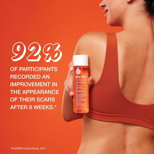 Bio-Oil Skincare Body Oil Serum, Face and Body Moisturizer with Vitamin E & A, for Scars, Stretch Marks, Sensitive Skin, All Skin Types, Dermatologist Recommended, Non-Comedogenic, 2 Oz - Image 4