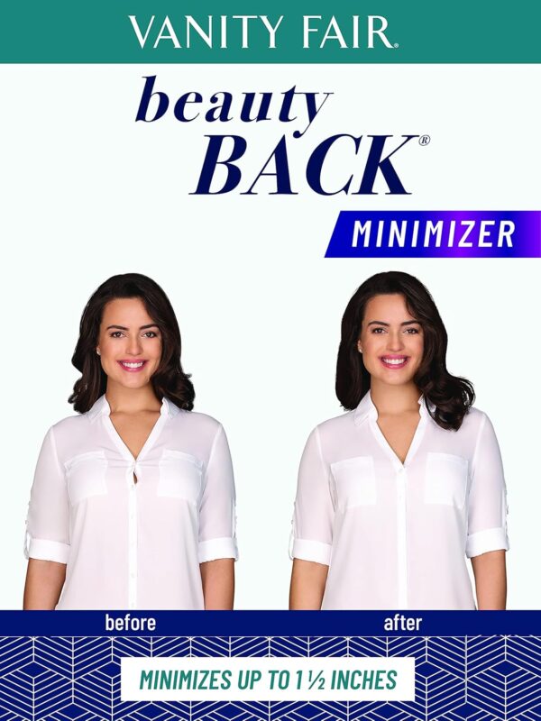 Vanity Fair Women's Beauty Back Smoothing Minimizer Bra, Minimizes Bust Line up to 1.5", Non Padded Cups up to H - Image 6