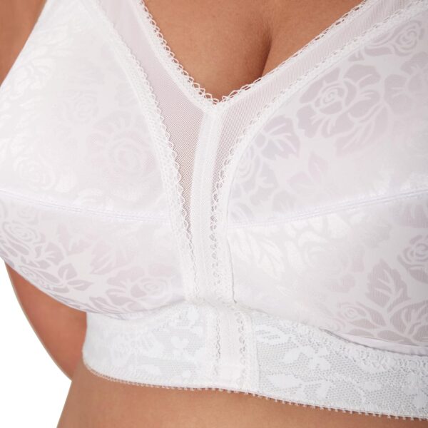 Playtex Women's Wireless Bra, 18 Hour Plus-Size Bras Available, Full Coverage, Smoothing, 4693, Single or 2-Pack - Image 4