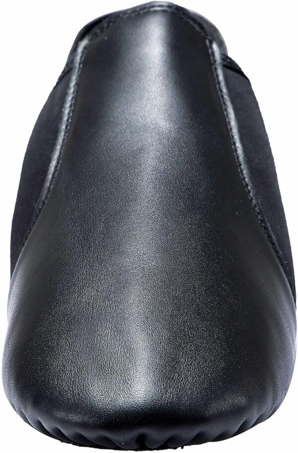 Dynadans Women's Leather Upper Slip-on Jazz Shoe - Image 3