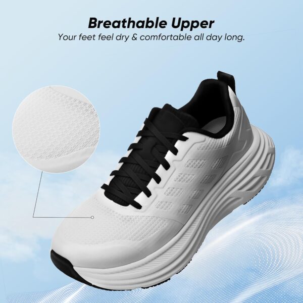 NORTIV 8 Women's Walking Shoes Cushion Running Tennis Shoes ActiveFloat Non-Slip Comfortable Breathable Workout Gym Sports Athletic Fashion Sneakers - Image 5